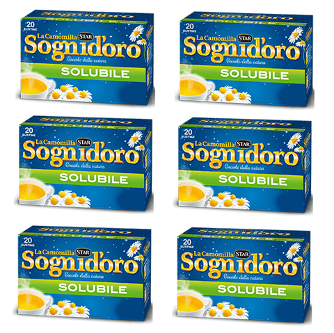 Star Sogni d'oro Camomilla Solubile Soluble Chamomile 20 filters – Italian  Gourmet UK