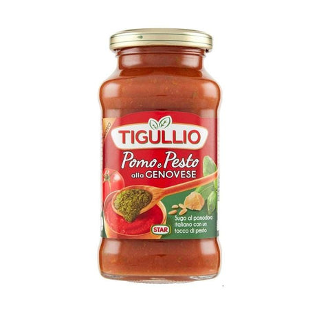 Star Tigullio Pomo e Pesto alla Genovese tomato sauce 300g - Italian Gourmet UK