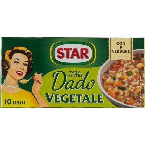 Star Stock Cubes Vegetables (10 cubes - 100g) - Italian Gourmet UK