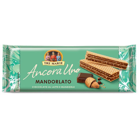 Tre Marie Ancora Uno Wafer Mandorlato Almond Wafer (140g) – Italian Gourmet  UK