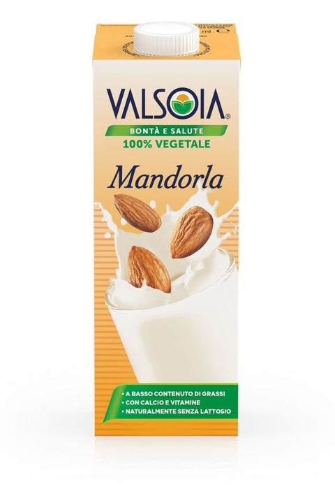 Valsoia Soft Drink 1xMandorla1lt Valsoia Drink Mandorla 1LT -Tetra-pack