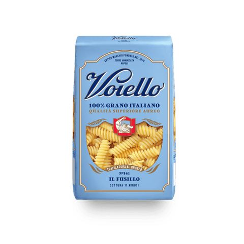 Voiello Pasta Voiello Il Fusillo n°141 Durum Wheat Semolina Pasta 100% Italian Wheat 500g Bronze Drawing