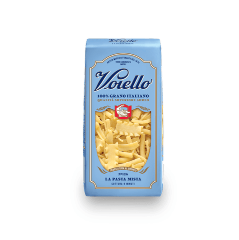 Voiello Pasta Voiello La Pasta Mista n°126 Durum Wheat Semolina Pasta 100% Italian Wheat 500g Bronze Drawing